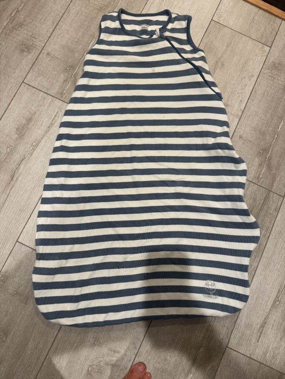 Ecolino Woolino Organic Cotton Sleep Bag 18-36m Pink Stripe
